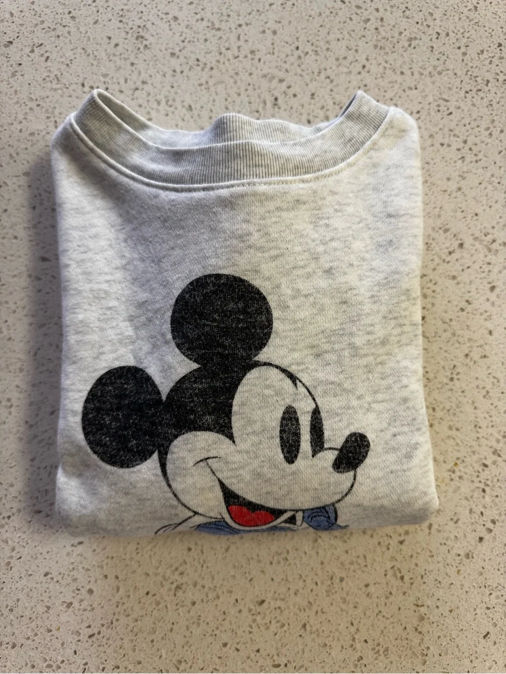 GAP Gray Mickey Mouse Sweatshirt with Yellow Shoes